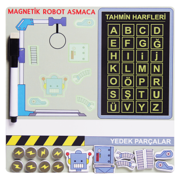 14-8165 - Manyetik Robot Asmaca